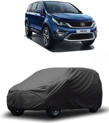 ARNEJA Car Cover For Tata Hexa (Without Mirror Pockets)(Grey)
