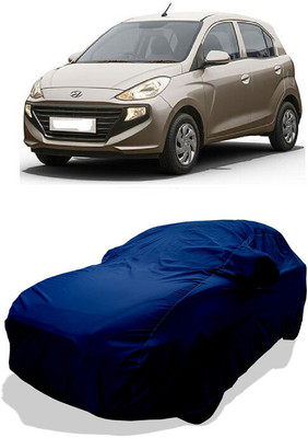 Coxtor Car Cover For Hyundai Santro 1.0i (With Mirror Pockets)(Blue)