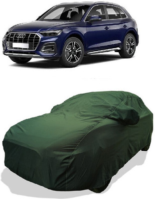 Coxtor Car Cover For Audi Q5 (With Mirror Pockets)(Green)