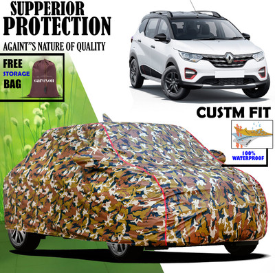 CAROXON Car Cover For Renault Triber, Triber RXE Petrol, Triber RXL Petrol, Triber RXT Petrol (With Mirror Pockets)(Multicolor)