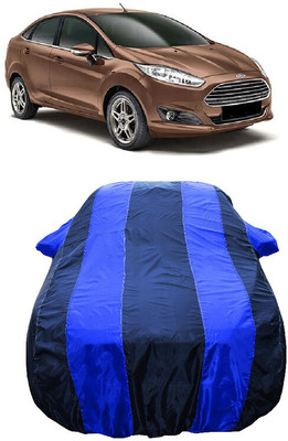 Wegather Car Cover For Ford Fiesta Zxi (With Mirror Pockets)(Blue)