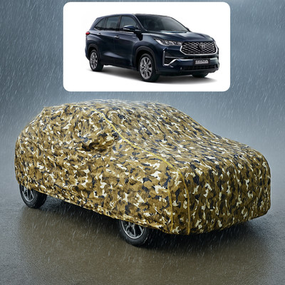CODOKI Car Cover For Toyota Innova Hycross (With Mirror Pockets)(Yellow)
