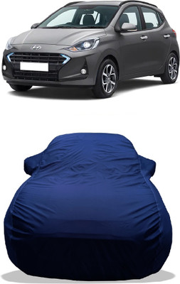 Wegather Car Cover For Hyundai Grand i10 Nios AMT Magna Petrol (With Mirror Pockets)(Blue)