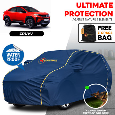 AUTOMOZEXO Car Cover For Tata Universal For Car (With Mirror Pockets)(Blue)