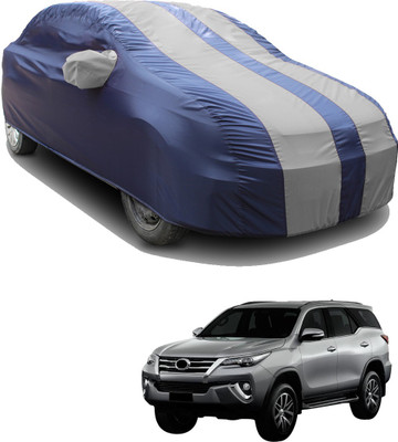 SS FOR YOUR SMART NEEDS Car Cover For Toyota New Fortuner (With Mirror Pockets)(Silver, Blue, For 2016 Models)