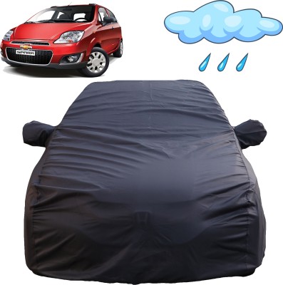 Autofact Car Cover For Chevrolet Spark (With Mirror Pockets)(Grey, For 2015 Models)