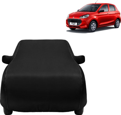 vyas Car Cover For Maruti Suzuki Alto K10, Alto K10 0.8L 12C, Alto K10 LX, Alto K10 LXI (With Mirror Pockets)(Black, For 2022, 2023, 2024 Models)