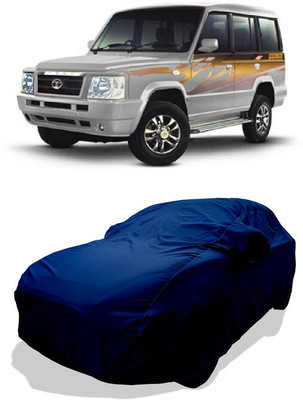 Coxtor Car Cover For Tata Sumo DLX (With Mirror Pockets)(Blue)