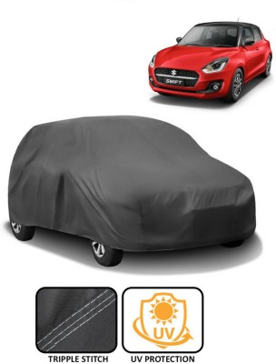 AutoRetail Car Cover For Maruti Suzuki Swift (Without Mirror Pockets)(Grey)