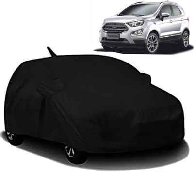 Swarish Car Cover For Ford Ecosport (With Mirror Pockets)(Black)