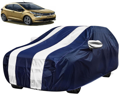 MOCKHE Car Cover For Tata Altroz (With Mirror Pockets)(White)