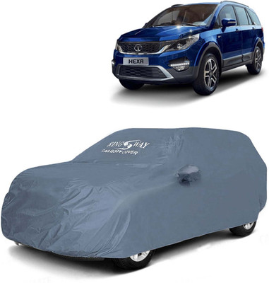 Kingsway Car Cover For Tata Hexa (With Mirror Pockets)(Grey, For 2016, 2017, 2018, 2019, 2020 Models)