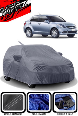 J S R Car Cover For Maruti Swift Dzire AMT ZDI Plus Diesel (With Mirror Pockets)(Grey)