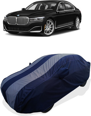 Coxtor Car Cover For BMW 7 Series 740i (With Mirror Pockets)(Grey)