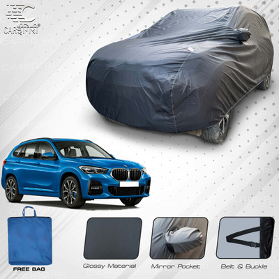 Carigiri Car Cover For BMW X1 (With Mirror Pockets)(Grey)