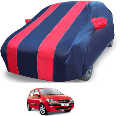 MOCKHE Car Cover For Hyundai Getz (With Mirror Pockets)(Red)