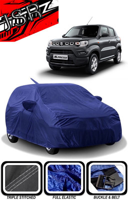J S R Car Cover For Maruti S-Cross Zeta DDiS 200 SH Diesel (With Mirror Pockets)(Blue)
