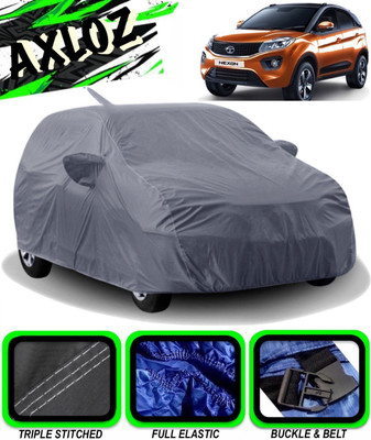 AXLOZ Car Cover For Tata Nexon (With Mirror Pockets)(Grey)