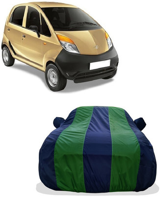 Tricway Car Cover For Tata Nano XE (With Mirror Pockets)(Green)