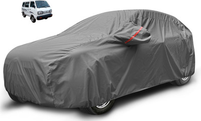Auto Hub Car Cover For Maruti Omni (With Mirror Pockets)(Grey)