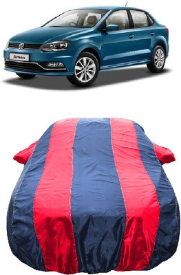 Wegather Car Cover For Volkswagen Ameo 1.5 TDI Trendline(Red)
