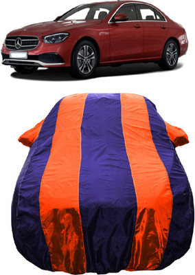 Wegather Car Cover For Mercedes Benz E-Class Expression E 200 Petrol (With Mirror Pockets)(Orange)