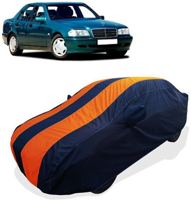 QLAX Car Cover For Maruti C-Class C280 (With Mirror Pockets)(Orange)