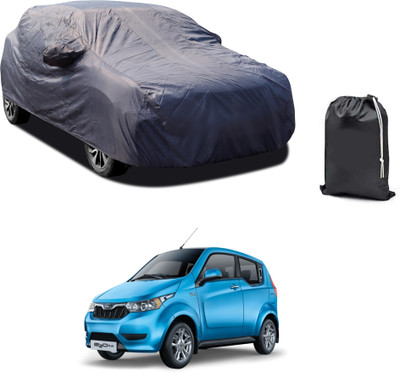 PAGORA Car Cover For Mahindra e2o (With Mirror Pockets)(Grey)