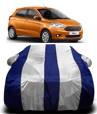 AXLOZ Car Cover For Ford Figo (With Mirror Pockets)(Multicolor)