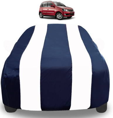 Amanzo Car Cover For Mahindra Quanto (With Mirror Pockets)(White)