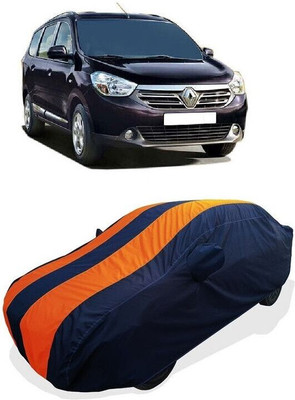 QLAX Car Cover For Maruti Lodgy 110PS RxL 7 Seater (With Mirror Pockets)(Orange)