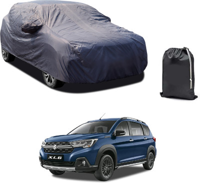 CODOKI Car Cover For Maruti Suzuki XL6 (With Mirror Pockets)(Grey)
