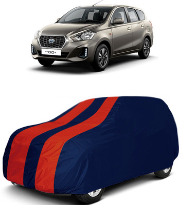 MoTRoX Car Cover For Datsun Go+ (Without Mirror Pockets)(Red, Blue)