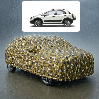 CODOKI Car Cover For Fiat Avventura (With Mirror Pockets)(Yellow)