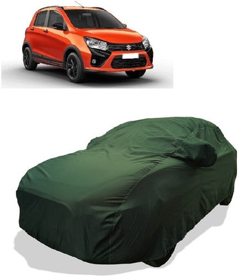 Coxtor Car Cover For Maruti Suzuki CelerioX AMT ZXI (With Mirror Pockets)(Gold)