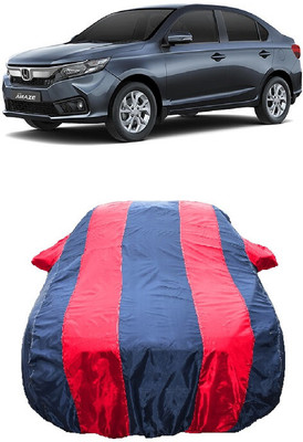 Wegather Car Cover For Honda Amaze V CVT Petrol (With Mirror Pockets)(Red)