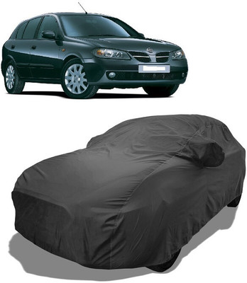 Coxtor Car Cover For Nissan Almera 1.8 SVE (With Mirror Pockets)(Grey)