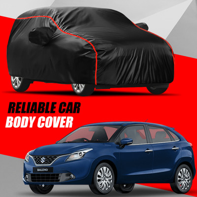 AXLOZ Car Cover For Maruti Suzuki Baleno (With Mirror Pockets)(Multicolor)