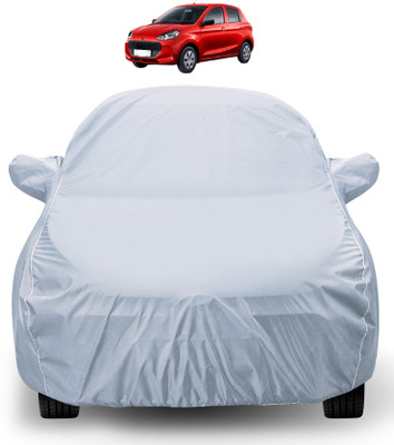 Auto Hub Car Cover For Maruti Alto (With Mirror Pockets)(Silver)