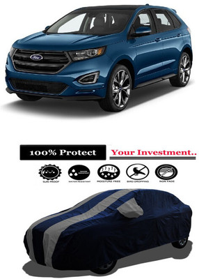 Amexride Car Cover For Ford Edge Sport (With Mirror Pockets)(Grey)