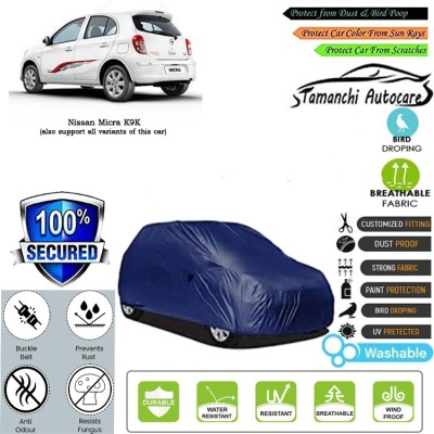 Tamanchi Autocare Car Cover For Nissan Micra K9K(Blue)