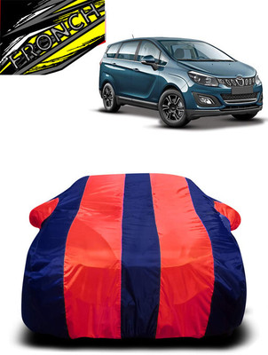 FRONCH Car Cover For Mahindra Marazzo (With Mirror Pockets)(Red, Blue)