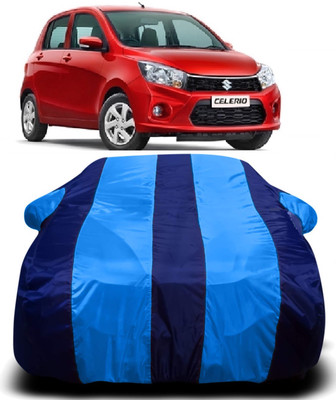 AUCTIMO Car Cover For Maruti Suzuki Celerio (With Mirror Pockets)(Multicolor)