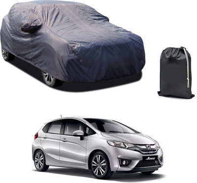 PAGORA Car Cover For Honda Jazz (With Mirror Pockets)(Grey)