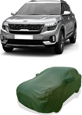 Tricway Car Cover For Kia Seltos HTK Plus 1.5 (With Mirror Pockets)(Green)
