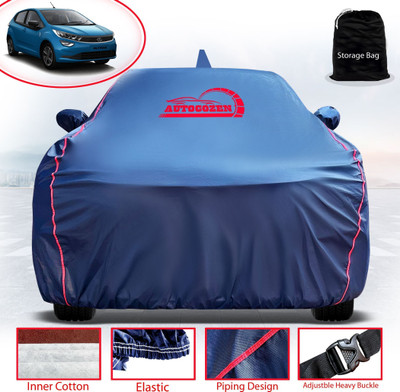 AUTOCOZEN WATERPROOF Car Cover For Tata Altroz (With Mirror Pockets)(Blue)