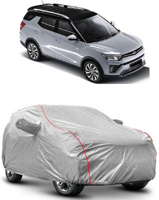 Autoprime Car Cover For Mahindra XUV400 (With Mirror Pockets)(Silver)