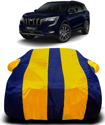 AXLOZ Car Cover For Mahindra XUV 700 (With Mirror Pockets)(Multicolor)