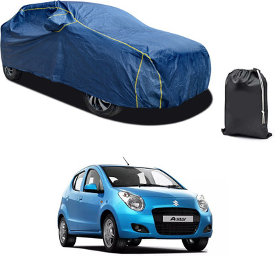PAGORA Car Cover For Maruti Suzuki Alto 800 (With Mirror Pockets)(Blue)