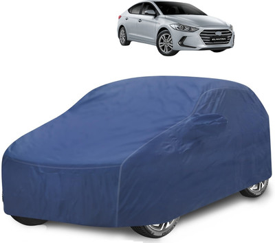 Caronix Car Cover For Hyundai Elantra (With Mirror Pockets)(Blue)